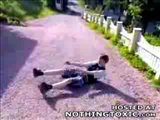 Front Flip Goes Wrong