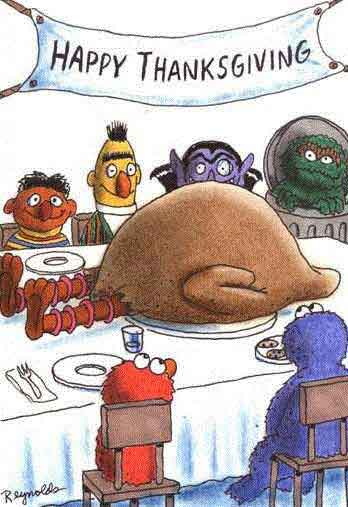 Big Bird's Thanksgiving