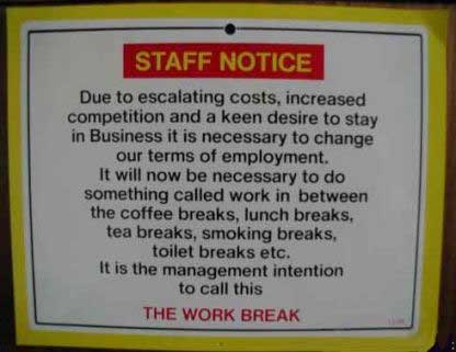 Work Notice