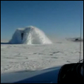 Train Ploughs Through Snow