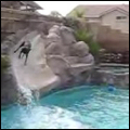 Water Sliding Doberman