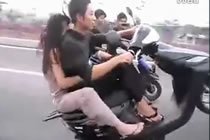 Riding A Scooter Like A Boss